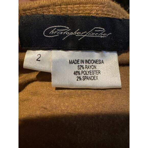 Boho tulle skirt-colored stones & beads by Christopher Fischer size small - Picture 11 of 16